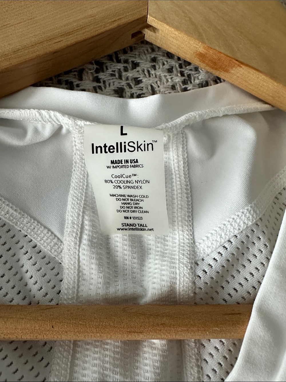 Women's White V-Neck Performance Polo - Picture 2 of 3